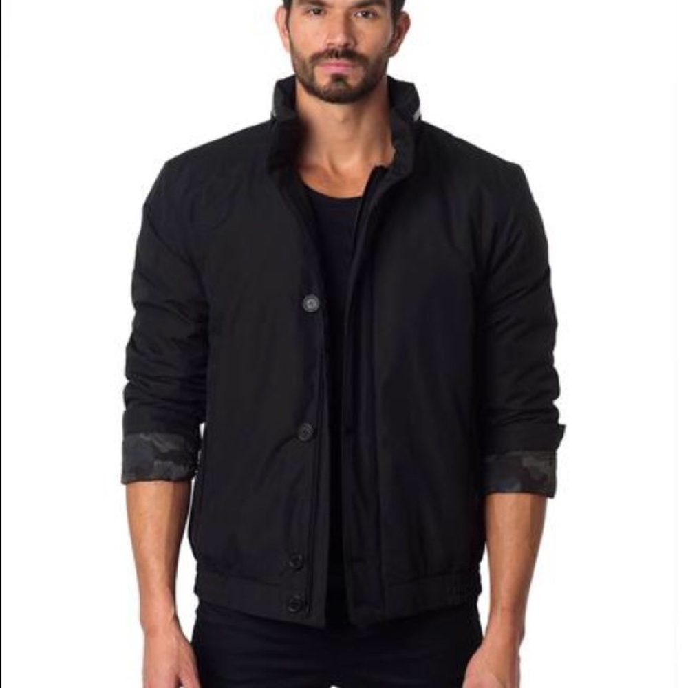 Jared Lang Down Jacket Camo Lining